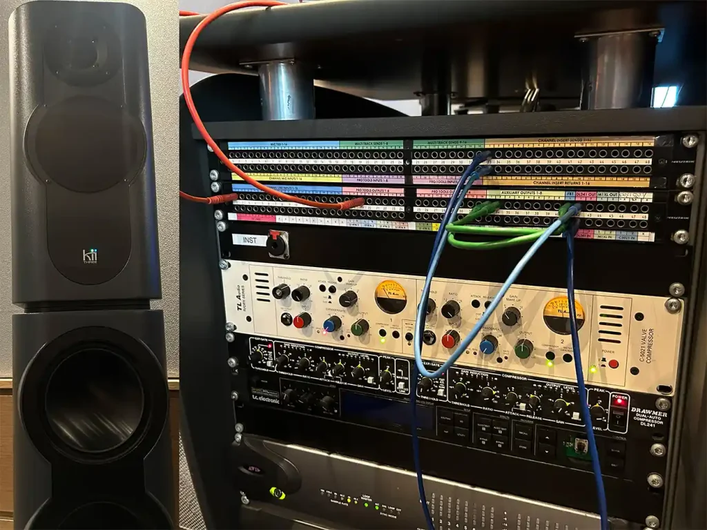 KII Speakers + TLA Rack